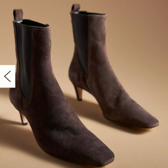 NWT Reformation Roberta Snip-Toe Kitten-Heel Boots - Picture 4 of 10